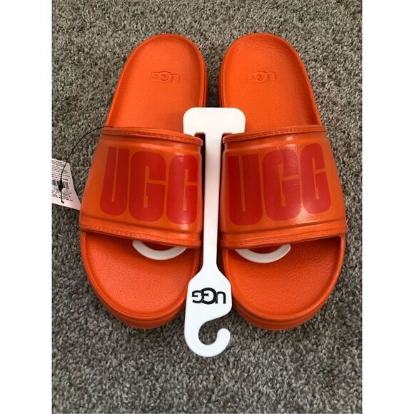 UGG Men's Wilcox Slide Size 9 Orange - Picture 4 of 7